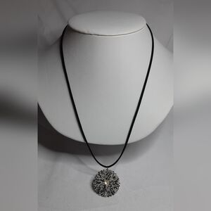 Beadwork Medallion Necklace